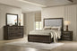 Atlas 4-piece Queen Bedroom Set Dark Oak