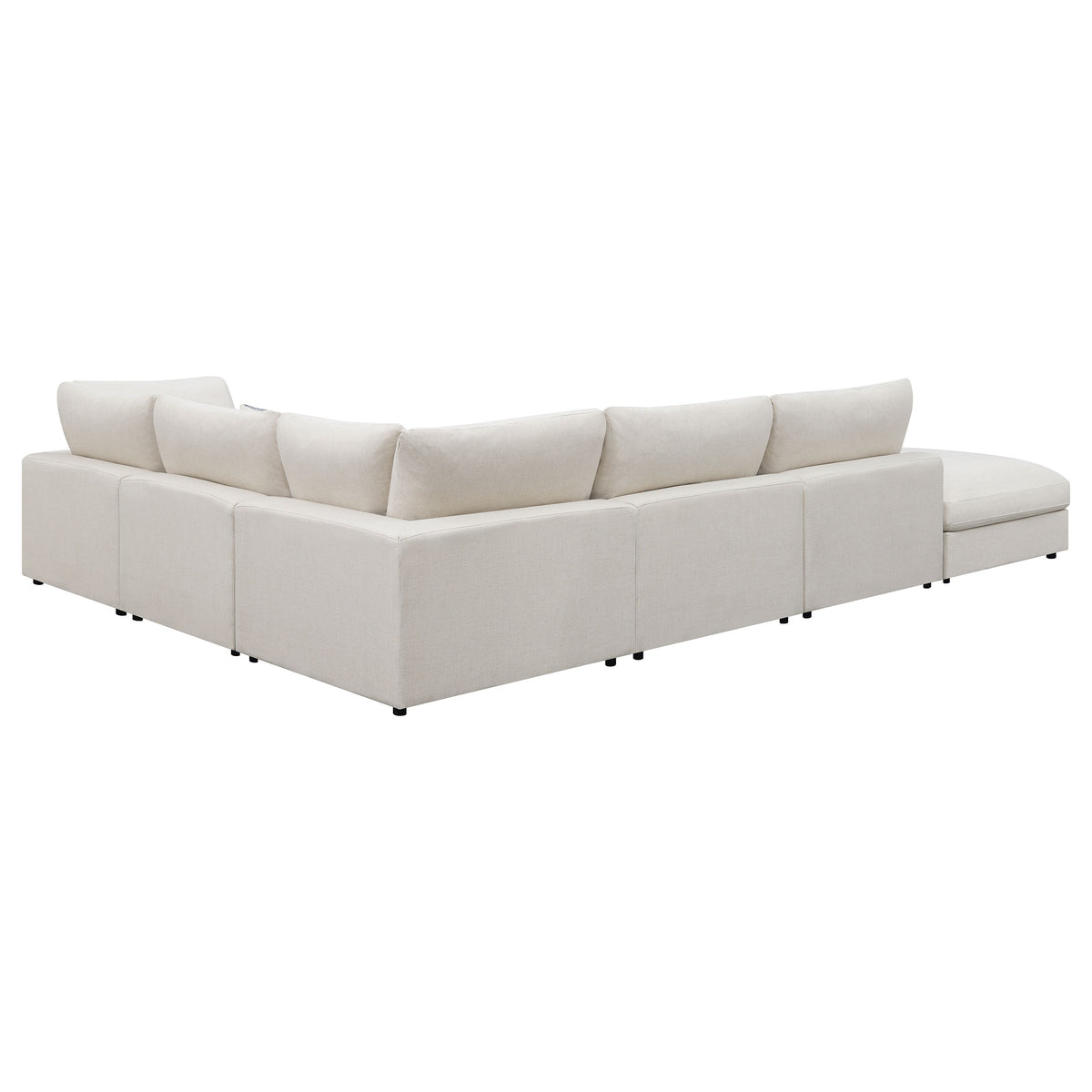 CoasterEssence Serene 6-Piece Modular Sectional Sofa in Beige