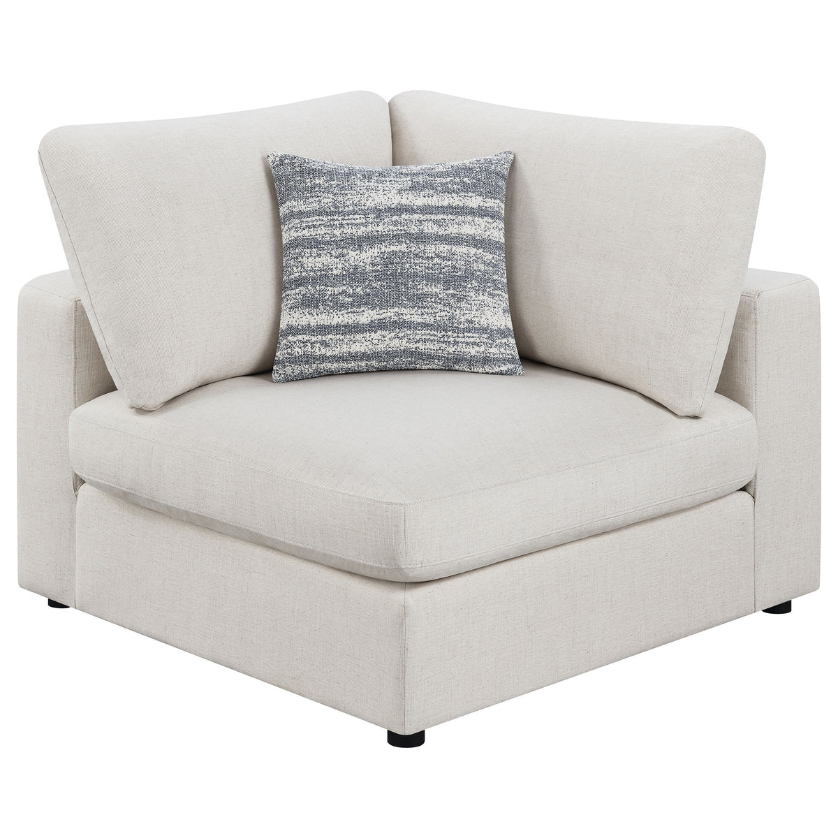 CoasterEssence Serene 6-Piece Modular Sectional Sofa in Beige